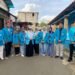 KKN STAI Sadra Turut Sukseskan Launching Program Ember Biru Kelurahan Duren Seribu 54 Foto bersama Hj. Siti Barkah Hasanah pada launching Program Ember Biru di Kelurahan Duren Seribu