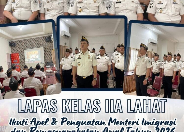 Apel awal tahun 2026 lapas lahat