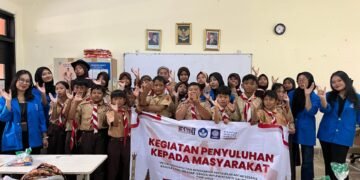 dokumentasi kegiatan penyuluhan pada SDN Kramat 01 Pagi