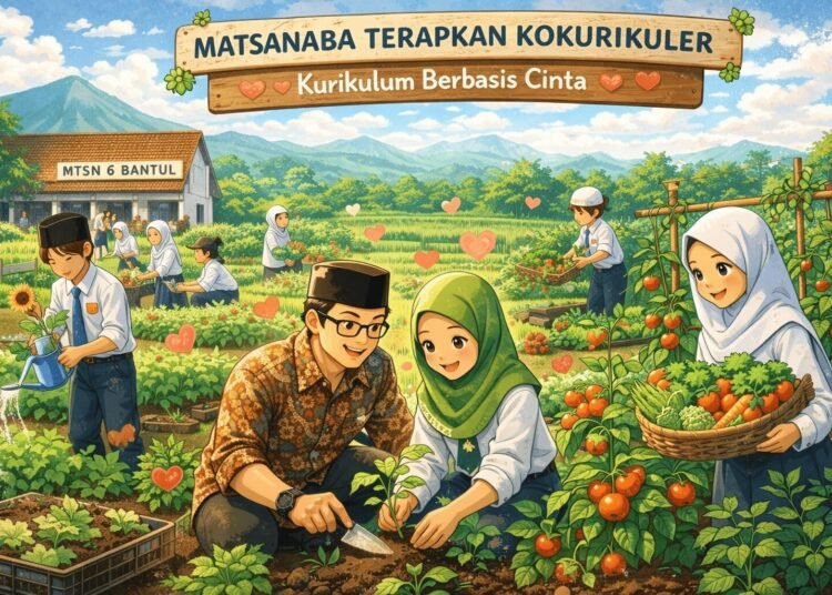 Tim MTsN 6 Bantul Matangkan Program Kokurikuler Berbasis KBC 46 WhatsApp Image 2026 01 05 at 09.42.40