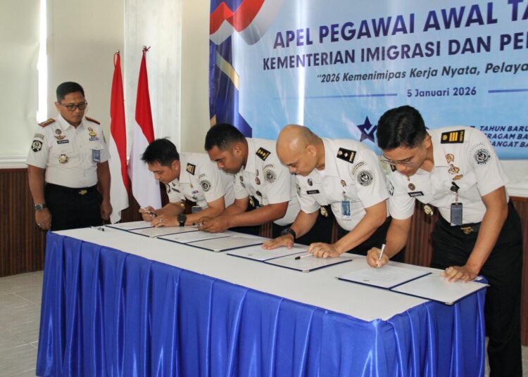 Awali 2026, Lapas Bengkulu Tegaskan Komitmen Kerja Nyata Lewat Perjanjian Kinerja 46 Lapas Bengkulu, Perjanjian Kinerja 2026, Kemenimipas, Kerja Nyata Pelayanan PRIMA, Pemasyarakatan, Reformasi Birokrasi, Zona Integritas