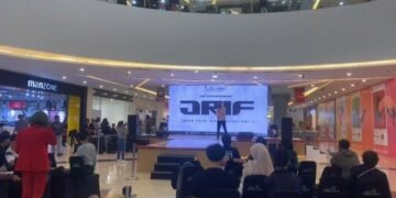 Suasana Japan Rock & Idol Festival Vol. 5 di Mall Cipinang Indah, Minggu (9/11/2025).
