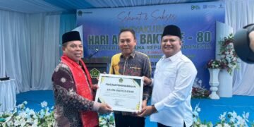 Kantor Pertanahan Kabupaten Asahan Raih Penghargaan dari Kantor Kementerian Agama Kabupaten Asahan