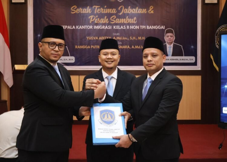 Sertijab Kakanim Banggai, Momentum Penguatan Integritas dan Kinerja Imigrasi 46 WhatsApp Image 2026 01 08 at 20.56.56