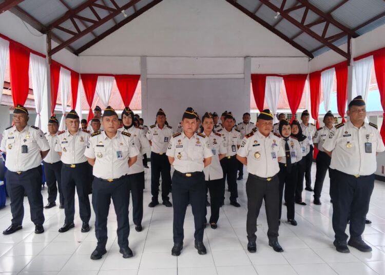 Awali 2026 dengan Semangat Pelayanan, Lapas Ternate Ikuti Apel Bersama Nasional Kemenko Kumham Imipas 46 WhatsApp Image 2026 01 12 at 10.25.49