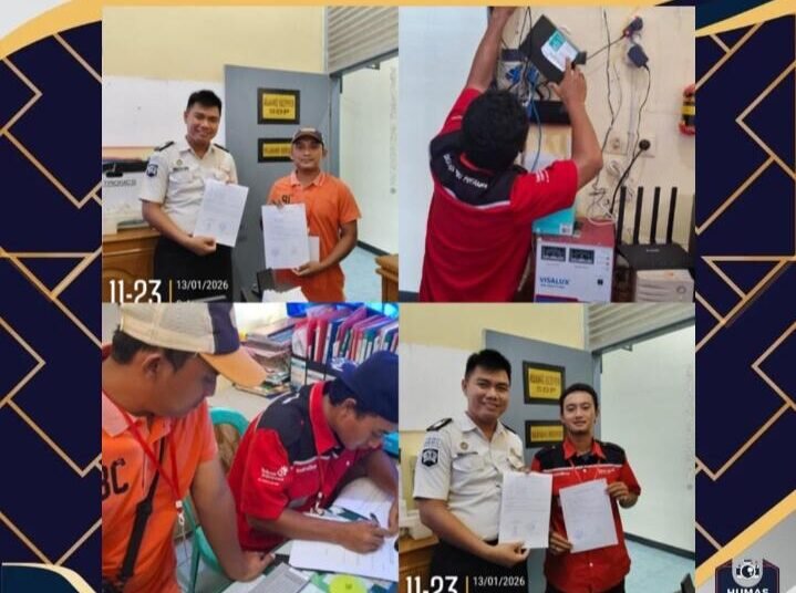 Lapas Kelas IIB Arga Makmur Tingkatkan Performa Aplikasi SDP melalui Upgrade Jaringan Internet 46 WhatsApp Image 2026 01 13 at 14.11.04