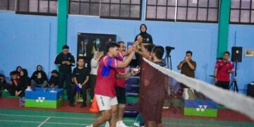 Ikuti Kejuaraan Bulutangkis HUT ke-54 KORPRI, Kementerian ATR/BPN Melaju ke Semifinal 35 Ikuti Kejuaraan Bulutangkis HUT ke-54 KORPRI, Kementerian ATR/BPN Melaju ke Semifinal