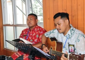 Ibadah Nasrani di Lapas Bengkulu Angkat Keteladanan Doa Syafaat Abraham 53 Lapas Bengkulu, Pembinaan Kerohanian, Ibadah Nasrani, Warga Binaan, Kemenag Bengkulu, Gereja Lapas, Pembinaan Kepribadian, Pemasyarakatan