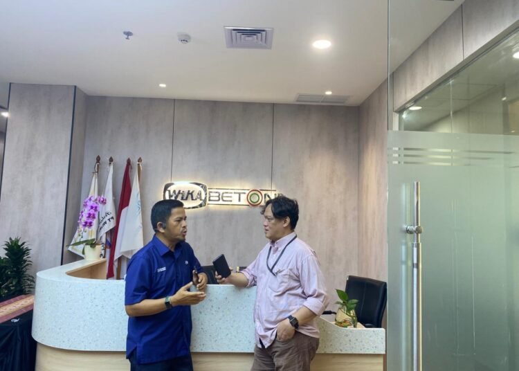 Yushadi Corsec WIKA Beton dan Awak Media