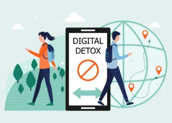 Digital Minimalism & Digital Wellness: Hidup Sehat di Era Layar Tanpa Harus Menghilang dari Dunia 57 digital detox illustration