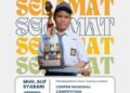 Muhammad Alif Syabani berhasil meraih Juara 3 Lomba Cipta Cerpen Tingkat Nasional yang diselenggarakan oleh National Competition. 69 inbound3409014744824564506