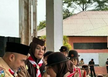 Momen Bersejarah di Jamcab 2025: Kezia Salsabila, Penggalang Garuda dari MTs Al Falah Dilantik Langsung oleh Bupati Muara Bungo 46 kezia salsabila