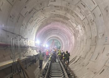 Progres MRT Fase 2A CP205 (Sumber: WTON)