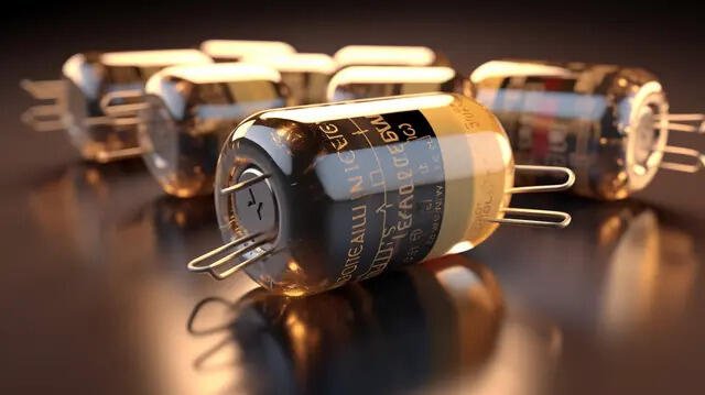 Berbagai jenis kapasitor elektrolit yang digunakan dalam rangkaian elektronika