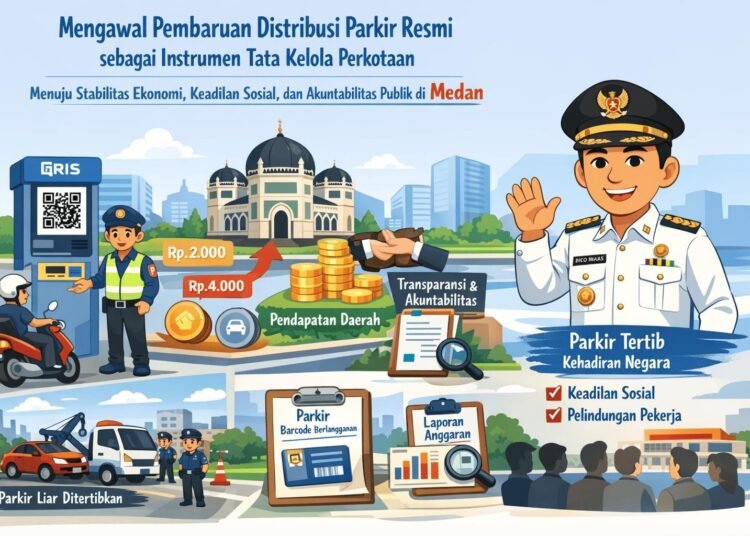 Mengawal Pembaruan Distribusi Parkir Resmi Sebagai Instrumen Tata Kelola Kota Medan 46 199163