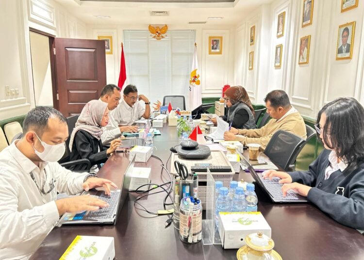 20260115 rapat koordinasi dengan Kementerian Agraria dan Tata RuangBadan Pertanahan Nasional ATRBPN 4
