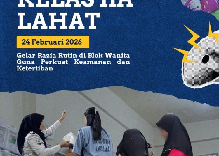 Perkuat Keamanan dan Ketertiban, Lapas Kelas IIA Lahat Gelar Razia Rutin di Blok Wanita 46 53