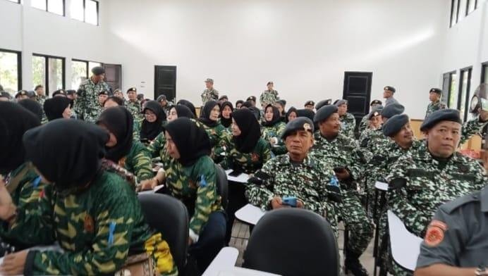 Peserta Pelatihan Penyegaran dan Pemantapan Bela Negara (Dok: Ilham)