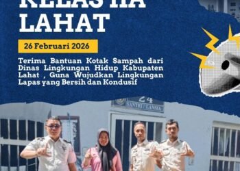 bantuan kotak sampah dlh ke lapas laaht I