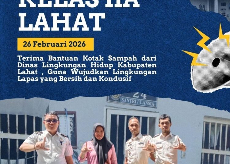 bantuan kotak sampah dlh ke lapas laaht I