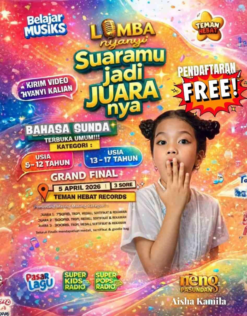 Aisha Kamila gaungkan lagu Sunda lewat Lomba Nyanyi Nasional 2026. (Dok. Istimewa)