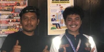 Foto Bersama Mas Ivan Selaku Pemilik Bengkel Las Dusun Tulakan