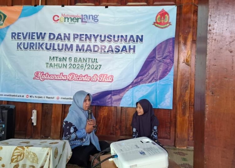 MTsN 6 Bantul Gelar Review Penyusunan Kurikulum Madrasah Tahun 2026 / 2027 46 MTsN 6 Bantul