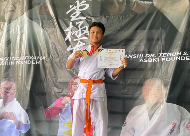 Kafka Ahlan A Raih Emas Juara 1 Kyokushin Karate di Kejurda ASBKI Bekasi Open 2026 46 IMG 20260207 WA00411