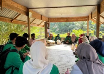 HIMAGRI FP UNIMAL Melakukan Kegiatan Kunjungan Kemanusiaan ke Dayah Misbahut Thalibin di Gampong Pulo Iboih, Kecamatan Kuta Makmur, Kabupaten Aceh Utara. Sumber: Dok. HIMAGRI FP UNIMAL