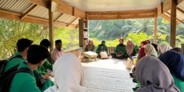 HIMAGRI FP UNIMAL Melakukan Kegiatan Kunjungan Kemanusiaan ke Dayah Misbahut Thalibin di Gampong Pulo Iboih, Kecamatan Kuta Makmur, Kabupaten Aceh Utara. Sumber: Dok. HIMAGRI FP UNIMAL