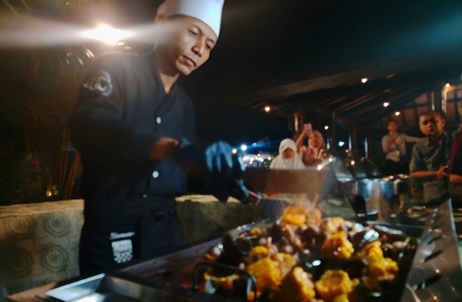 Menu Seafood Segoro Mukbang yang menjadi menu Utama Iftar Ramadhan Tasneem Hotel Yogyakarta (Yusuf)