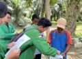 Proses distribusi pupuk subsidi jenis Urea bagi petani di Gampong Pulo Iboih, Kecamatan Kuta Makmur, Kabupaten Aceh Utara. Sumber: DOK.HIMAGRI FP UNIMAL