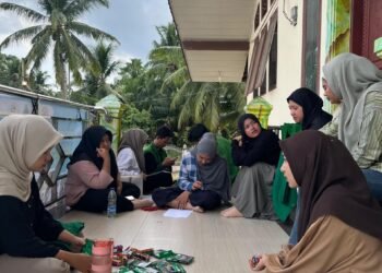 HIMAGRI FP UNIMAL Menyiapkan Kegiatan Pemberdayaan Masyarakat di Gampong Pulo Iboih, Kecamatan Kuta Makmur, Kabupaten Aceh Utara. Sumber: DOK.HIMAGRI FP UNIMAL