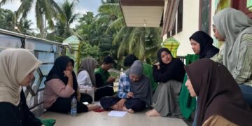 HIMAGRI FP UNIMAL Menyiapkan Kegiatan Pemberdayaan Masyarakat di Gampong Pulo Iboih, Kecamatan Kuta Makmur, Kabupaten Aceh Utara. Sumber: DOK.HIMAGRI FP UNIMAL