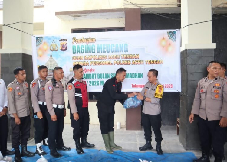 Sambut Ramadhan Kapolres Aceh Tengah dan Bhayangkari Salurkan Daging Meugang 46 IMG 20260217 WA0005