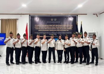 Kalapas Ternate Tandatangani Komitmen Bersama, Wujudkan Pelayanan Transparan dan Akuntabel 46 Komitmen Bersama