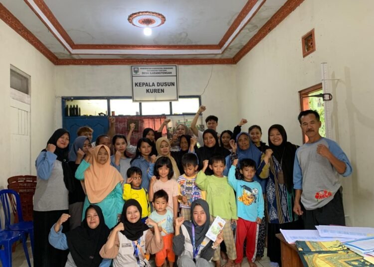 Pelaksanaan Edukasi Gizi Anak Usia Dini dan Pencegahan Stunting Melalui Olahan Puding Daun Kelor.