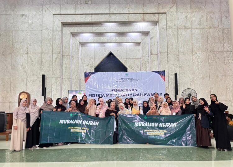 Program Mubaligh Hijrah UNISA Yogyakarta Resmi Dimulai, 43 Mahasiswa Diterjunkan di Berbagai Masjid Wilayah DIY 46 PHOTO 2026 02 25 19 28 55