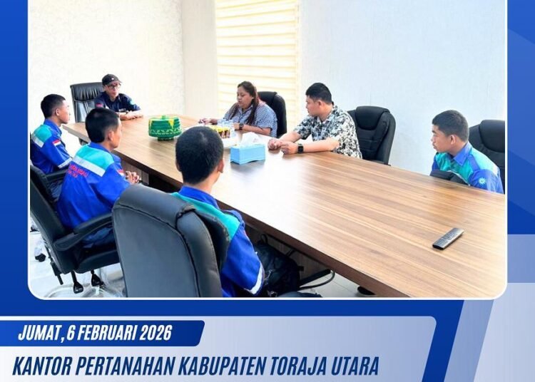 Kantor Pertanahan Kabupaten Toraja Utara Terima 4 Siswa Magang Jurusan Geologi Pertambangan SMK Andika Mebali Tana Toraja 46 SISWA MAGANG SMK ANDIKA MEBALI 06 02 2026 website