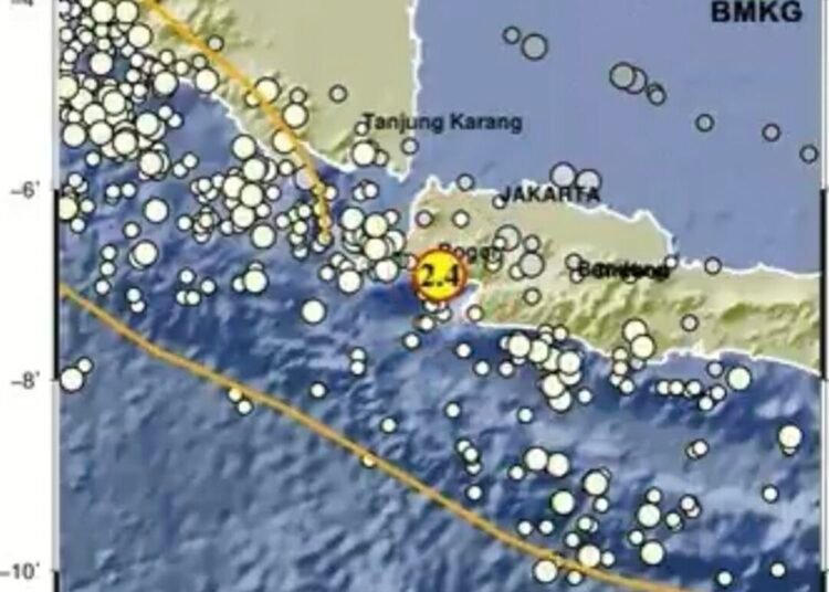 Kabupaten Tangerang Diguncang Gempa 4,6 Magnitudo, Pusat Gempa 3 Km Tenggara 46 Screenshot 20260221 234128 X