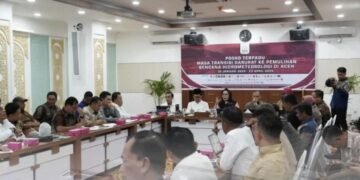 Plt. Dirjen PTPP menghadiri Rapat Koordinasi Penyediaan Tanah untuk Pembangunan Hunian Sementara dan Hunian Tetap Pasca Bencana Hidrometeorologi Aceh