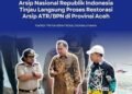 Tim gabungan Kementerian ATR BPN bersama Arsip Nasional Republik Indonesia ANRI melakukan pen