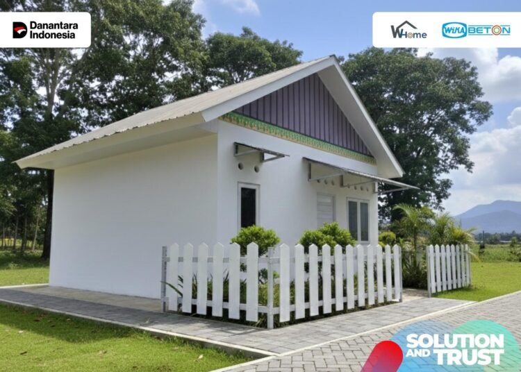 WHOME WIKA Beton Solusi Huntap Pasca Bencana