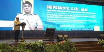 Pembukaan Rapat Kerja Daerah Tahun 2026 Kantor Wilayah Badan Pertanahan Nasional Provinsi Sumatera Utara 35 WhatsApp Image 2026 01 31 at 13.49.04