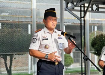 Kalapas Bengkulu Tekankan Kesiapan Ramadan dan Disiplin Pegawai Saat Apel Pagi 46 Lapas Bengkulu, Julianto Budhi Prasetyono, Apel Pagi, Zona Integritas, WBK, Disiplin Pegawai, Pengamanan Lapas, Ramadan, Pemasyarakatan, Kemenimipas