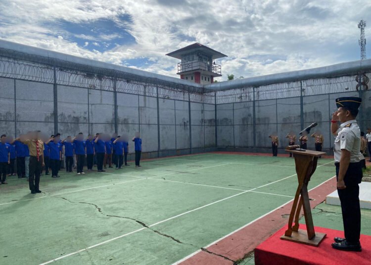 Upacara Kesadaran Berbangsa dan Bernegara, Rutan Bengkulu Tanamkan Nilai Nasionalisme bagi WBP 46 WhatsApp Image 2026 02 02 at 12.30.20