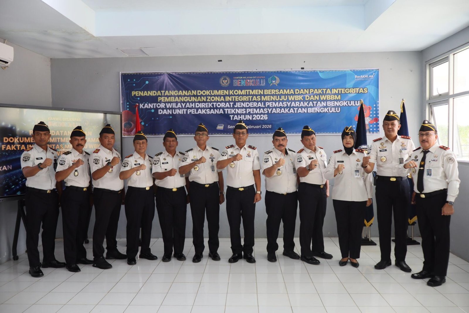 Kalapas Arga Makmur Hadiri Penandatanganan Komitmen Bersama dan Pakta Integritas Pembangunan Zona Integritas WBK/WBBM Tahun 2026 47 WhatsApp Image 2026 02 02 at 13.38.47