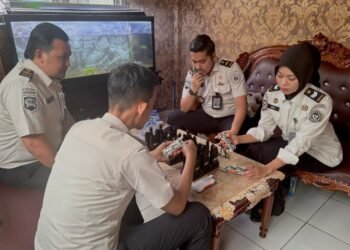 Perkuat Sistem Komunikasi dan Pengamanan, Rutan Bengkulu Laksanakan Penambahan dan Pemeliharaan HT 46 WhatsApp Image 2026 02 02 at 14.26.52