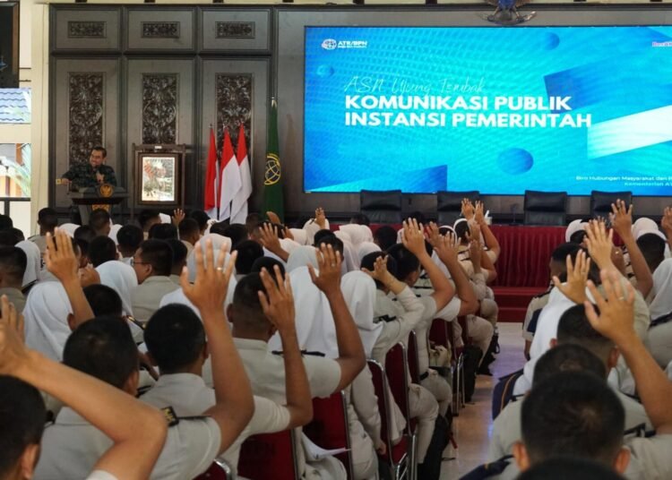 Biro Humas dan Protokol ATR/BPN Berikan Bekal Pengetahuan Komunikasi Publik dalam Rangka KKN Taruna STPN 2025