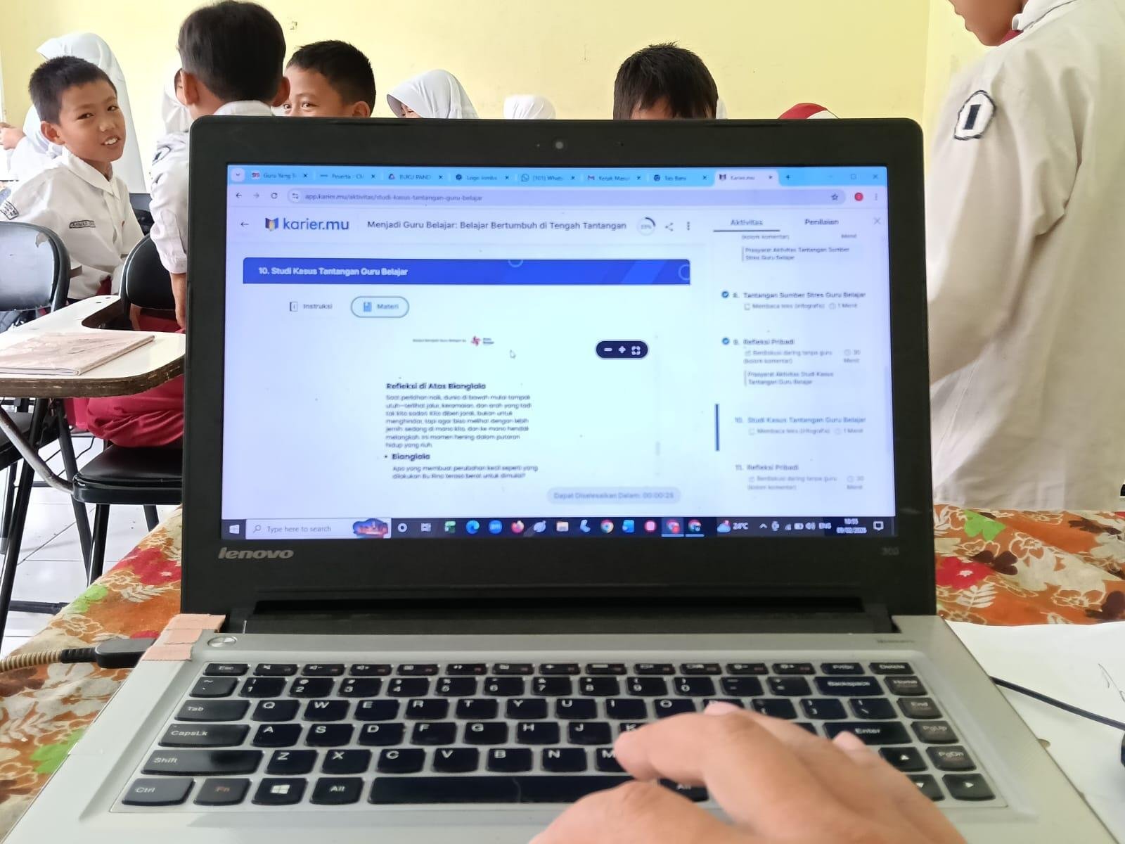 Meneguhkan Peran Guru sebagai Pembelajar Sejati, Guru MIS Ar-Raudhotun Nur Ikuti Program Wardah Inspiring Teacher 47 WhatsApp Image 2026 02 09 at 11.00.40